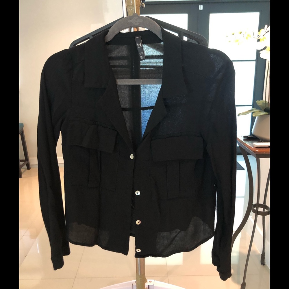 Zara Super light weight blouse